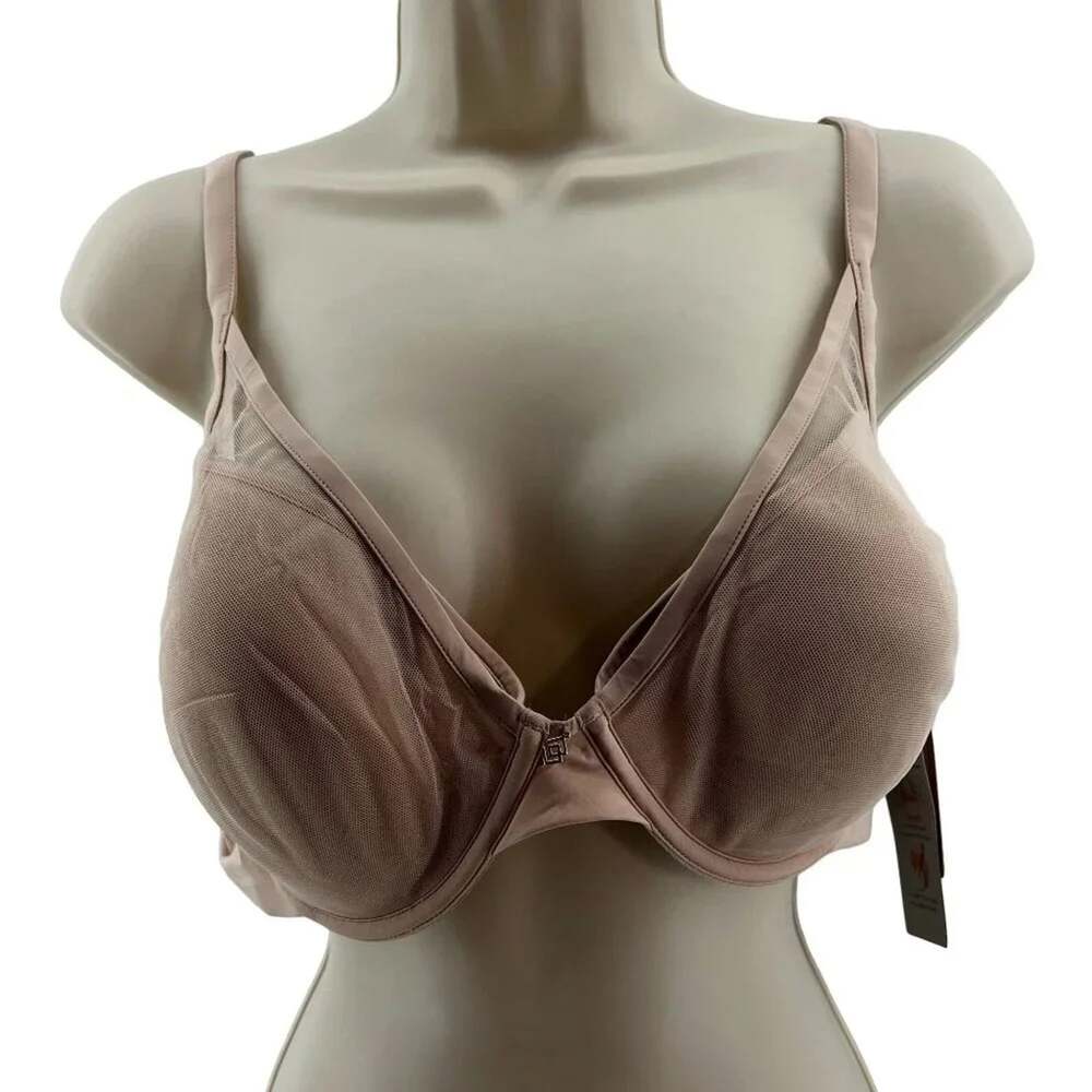 ThirdLove 24/7 Classic Contour Plunge Bra Taupe 40B